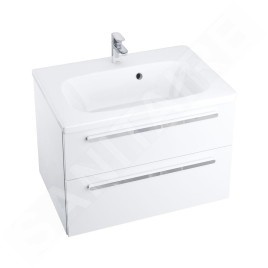 Ravak Chrome - Meuble vasque SD 600 II, 600x490x500 mm, blanc X000000918