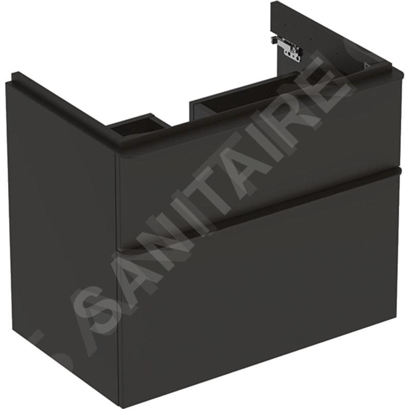 Geberit Smyle Square - Meuble pour lavabo, 734x470x617 mm, 2 tiroirs, lave 500.353.JK.1 Geberit Smyle Square - Meuble pour lavabo, 734x470x617 mm, 2 tiroirs, lave 500.353.JK.1