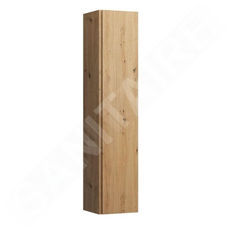 Laufen Lani - Armoire haute 165x35 cm, 1 porte, charnières à droite, chêne H4037221122671