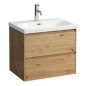 Laufen Lani - Meuble-vasque, 64x44x52 cm, 2 tiroirs, chêne H4035421122671 Laufen Lani - Meuble-vasque, 64x44x52 cm, 2 tiroirs, chêne H4035421122671