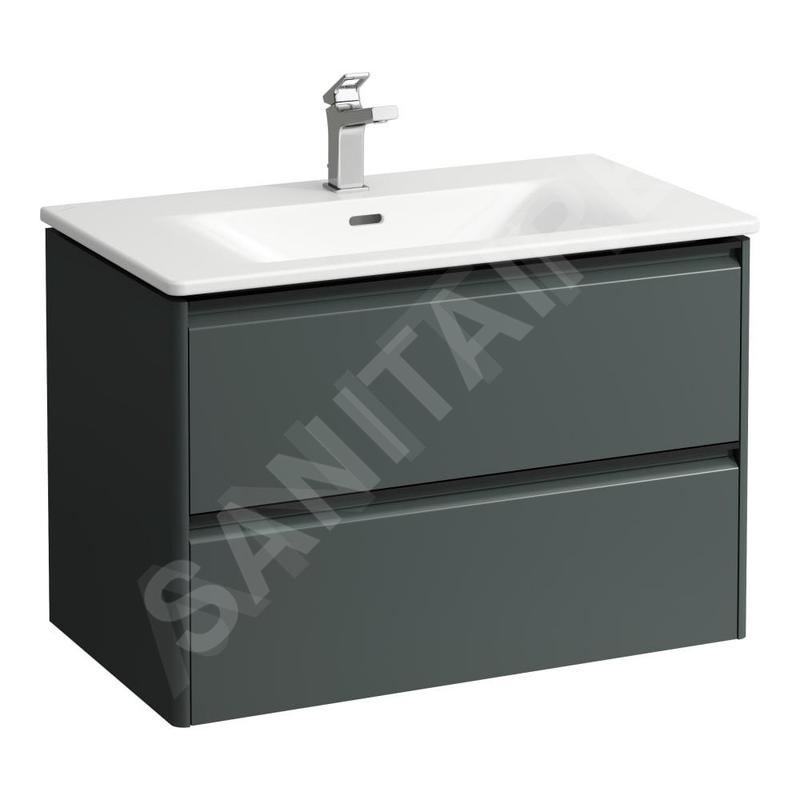 Laufen Palace - Meuble avec lavabo, 53x78x44 cm, 2 tiroirs, gris H8617052661041 Laufen Palace - Meuble avec lavabo, 53x78x44 cm, 2 tiroirs, gris H8617052661041