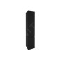 kielle Oudee - Armoire haute suspendue, 157x30x32 cm, noir mat 50202014