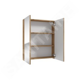 kielle Vega - Meuble avec miroir, 60x73x15 cm, chêne doré 50118601