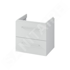 kielle Arkas I - Meuble sous lavabo 59 x 57 x 44 cm, 2 tiroirs, gris 50011602