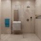 kielle Arkas I - Meuble avec lavabo, 60x57x44 cm, 2 tiroirs, gris 50011S62 kielle Arkas I - Meuble avec lavabo, 60x57x44 cm, 2 tiroirs, gris 50011S62