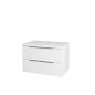 kielle Idolio - Meuble comprenant un plateau pour vasque 80x54x50 cm, avec découpe, blanc brillant 50024800 kielle Idolio - Meuble comprenant un plateau pour vasque 80x54x50 cm, avec découpe, blanc brillant 50024800