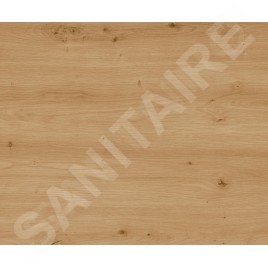 kielle Idolio - Meuble 60x50x50 cm, comprenant console et plateau 120 cm pour vasque, avec découpe, caramel 50024S121