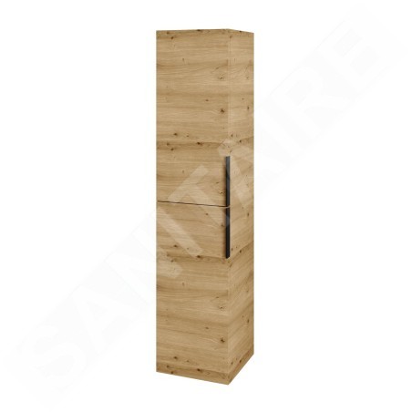 kielle Idolio - Armoire suspendue haute 155x35x35 cm, caramel 50224011