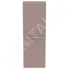 Ideal Standard i.Life S - Armoire haute 400x210x1200 mm, 1 porte G / D, beige mat T5289NH