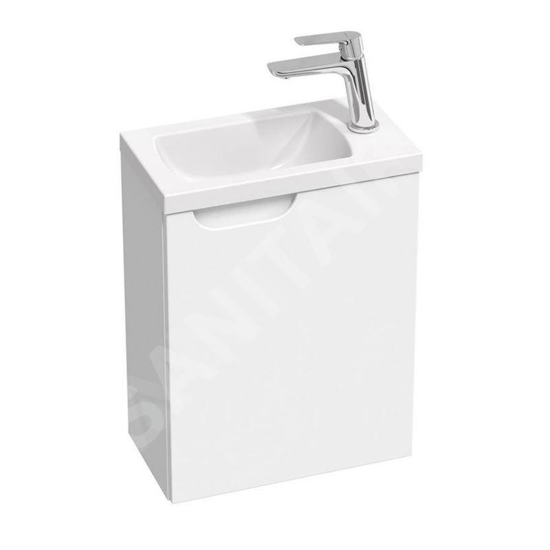 Ravak Classic II - Lavabo 396x216x500 mm, 1 porte, charnières à droite, blanc brillant X000001486 Ravak Classic II - Lavabo 396x216x500 mm, 1 porte, charnières à droite, blanc brillant X000001486
