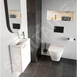 Ravak Classic II - Lavabo 396x216x500 mm, 1 porte, charnières à droite, blanc brillant X000001486