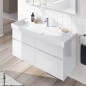 Villeroy & Boch Collaro - Meuble-vasque, 1154x546x444 mm, 4 tiroirs, Glossy White C01200DH Villeroy & Boch Collaro - Meuble-vasque, 1154x546x444 mm, 4 tiroirs, Glossy White C01200DH