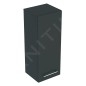 Geberit Selnova Square - Meuble latéral haut 850x330x297 mm, 1 porte, gris velouté mat 501.277.00.1