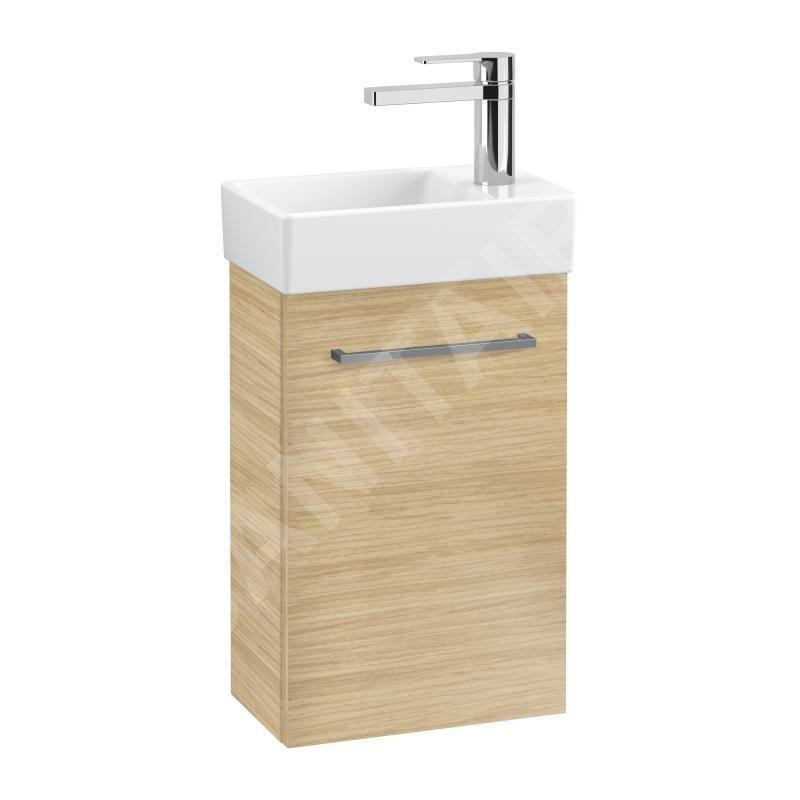 Villeroy & Boch Avento - Meuble-vasque, 340x514x202 mm, 1 porte, Nordic Oak A87601VJ
