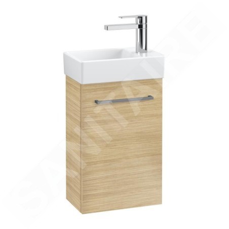 Villeroy & Boch Avento - Meuble-vasque, 340x514x202 mm, 1 porte, Nordic Oak A87601VJ