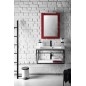 Sapho Ska - Support pour lavabo avec étagère, 750 mm, noir mat SKA102 Sapho Ska - Support pour lavabo avec étagère, 750 mm, noir mat SKA102