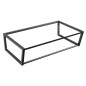 Sapho Ska - Support pour lavabo, 750 mm, noir mat SKA202