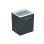 Geberit Selnova Square - Meuble-vasque 635x538x480 mm, avec vasque, 1 porte, gris velouté mat 501.249.00.1 Geberit Selnova Square - Meuble-vasque 635x538x480 mm, avec vasque, 1 porte, gris velouté mat 501.249.00.1