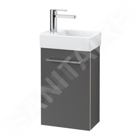 Villeroy & Boch Avento - Meuble-vasque, 340x514x202 mm, 1 porte, Crystal Grey A87600B1