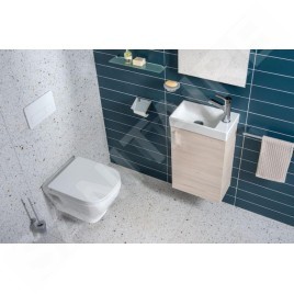 Jika Petit - Meuble avec lave-mains 41x66x23 cm, frêne H45J5111755141