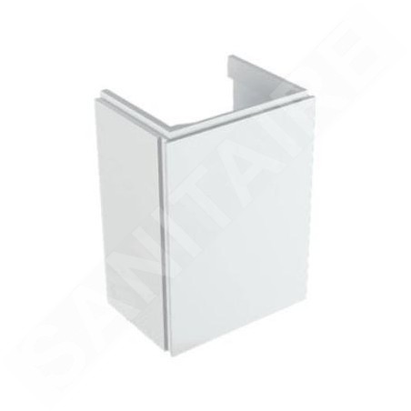 Geberit Xeno 2 - Meuble sous lave-mains 400 mm, blanc poli 500.502.01.1