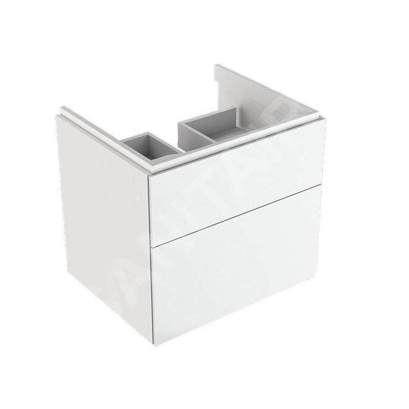 Geberit Xeno 2 - Meuble sous lavabo 600 mm, tiroir avec luminaire LED, blanc poli 500.506.01.1 Geberit Xeno 2 - Meuble sous lavabo 600 mm, tiroir avec luminaire LED, blanc poli 500.506.01.1