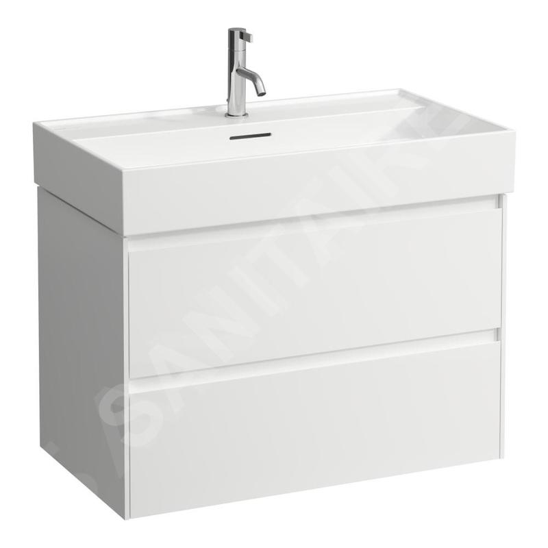 Laufen Lani - Meuble-vasque, 79x44x52 cm, 2 tiroirs, blanc brillant H4035521122611 Laufen Lani - Meuble-vasque, 79x44x52 cm, 2 tiroirs, blanc brillant H4035521122611
