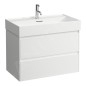 Laufen Lani - Meuble-vasque, 79x44x52 cm, 2 tiroirs, blanc brillant H4035521122611 Laufen Lani - Meuble-vasque, 79x44x52 cm, 2 tiroirs, blanc brillant H4035521122611