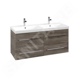Villeroy & Boch Avento - Meuble sous lavabo 1180x514x452 mm, 4 tiroirs, Stone Oak A89300RK