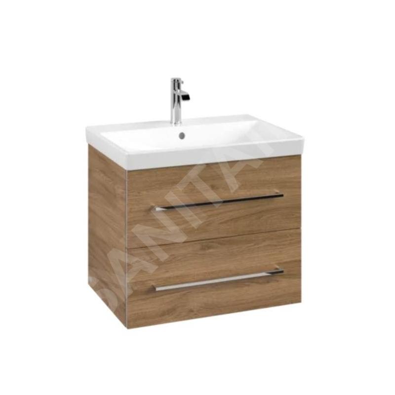 Villeroy & Boch Avento - Meuble sous lavabo 630x514x452 mm, deux tiroirs, Oak Kansas A89000RH Villeroy & Boch Avento - Meuble sous lavabo 630x514x452 mm, deux tiroirs, Oak Kansas A89000RH