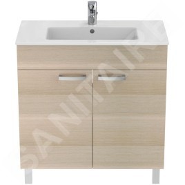 Ideal Standard Tempo - Meuble sous lavabo 800x440x740 mm, chêne cérusé E3241OS