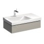 Geberit Xeno 2 - Meuble sous lavabo 900 mm avec plage de dépose, tiroir avec luminaire LED, greige 500.513.00.1 Geberit Xeno 2 - Meuble sous lavabo 900 mm avec plage de dépose, tiroir avec luminaire LED, greige 500.513.00.1