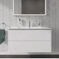 Duravit L-Cube - Meuble sous lavabo 550x1020x481 mm, 2 tiroirs, blanc brillant LC624202222 Duravit L-Cube - Meuble sous lavabo 550x1020x481 mm, 2 tiroirs, blanc brillant LC624202222
