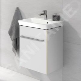 Villeroy & Boch Avento - Meuble-vasque, 430x514x352 mm, 1 porte, Crystal White A88701B4