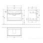 Villeroy & Boch Subway 2.0 - Meuble-vasque, 787x590x449 mm, 2 tiroirs, Glossy White A91410DH Villeroy & Boch Subway 2.0 - Meuble-vasque, 787x590x449 mm, 2 tiroirs, Glossy White A91410DH