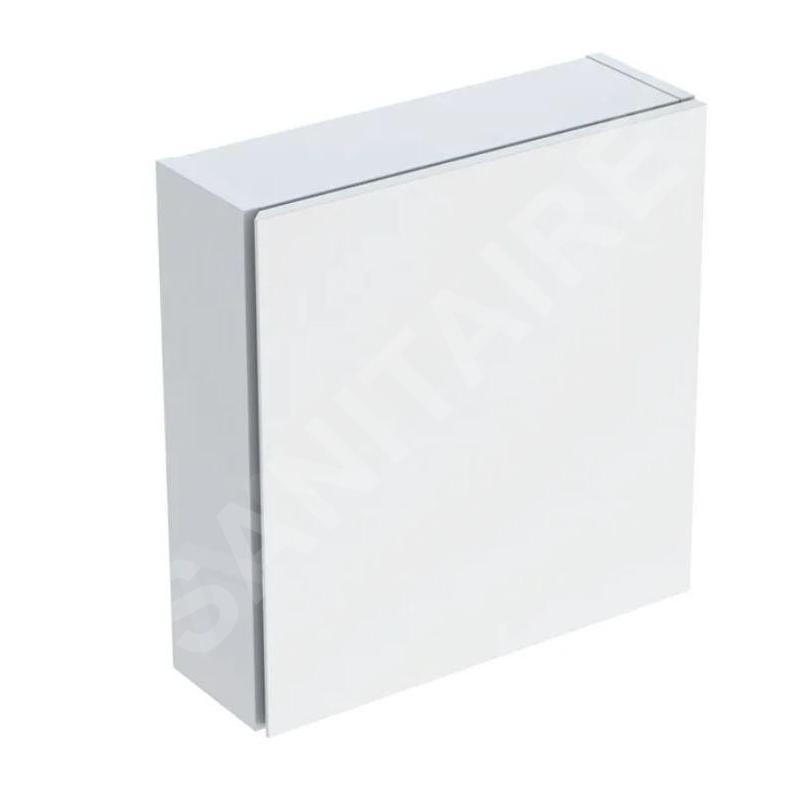 Geberit iCon - Armoire 450x467x150 mm, 1 porte, charnières G / D, blanc brillant 502.319.01.1