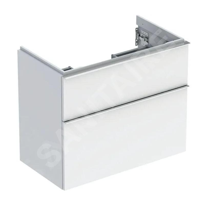 Geberit iCon - Meuble sous lavabo 740x615x416 mm, 2 tiroirs, blanc brillant 502.308.01.2 Geberit iCon - Meuble sous lavabo 740x615x416 mm, 2 tiroirs, blanc brillant 502.308.01.2