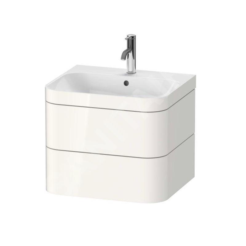 Duravit Happy D.2 Plus - Meuble avec lavabo 480x575x490 mm, 2 tiroirs, blanc brillant HP4635O2222 Duravit Happy D.2 Plus - Meuble avec lavabo 480x575x490 mm, 2 tiroirs, blanc brillant HP4635O2222