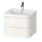 Duravit Happy D.2 Plus - Meuble avec lavabo 480x575x490 mm, 2 tiroirs, blanc brillant HP4635O2222 Duravit Happy D.2 Plus - Meuble avec lavabo 480x575x490 mm, 2 tiroirs, blanc brillant HP4635O2222