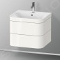 Duravit Happy D.2 Plus - Meuble avec lavabo 480x575x490 mm, 2 tiroirs, blanc brillant HP4635O2222 Duravit Happy D.2 Plus - Meuble avec lavabo 480x575x490 mm, 2 tiroirs, blanc brillant HP4635O2222