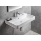 Sapho Gali - Lavabo 80x48 cm, avec trop-plein, trou pour robinetterie, blanc TU0174 Sapho Gali - Lavabo 80x48 cm, avec trop-plein, trou pour robinetterie, blanc TU0174