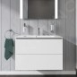 Duravit L-Cube - Meuble sous lavabo 550x820x391 mm, 2 tiroirs, blanc mat LC625701818 Duravit L-Cube - Meuble sous lavabo 550x820x391 mm, 2 tiroirs, blanc mat LC625701818