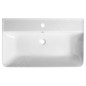 Sapho Gali - Lavabo 80x48 cm, avec trop-plein, trou pour robinetterie, blanc TU0174 Sapho Gali - Lavabo 80x48 cm, avec trop-plein, trou pour robinetterie, blanc TU0174