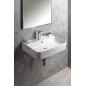 Sapho Gali - Lavabo, 60x42 cm, avec trop-plein, trou pour robinet, blanc TU0177 Sapho Gali - Lavabo, 60x42 cm, avec trop-plein, trou pour robinet, blanc TU0177
