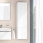 Villeroy & Boch Venticello - Armoire haute, 404x1546x372 mm, charnières à droite, Glossy White A95111DH