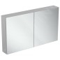 Ideal Standard Mirror&Light - Armoire de toilette 1200x700 mm, aluminium T3593AL Ideal Standard Mirror&Light - Armoire de toilette 1200x700 mm, aluminium T3593AL