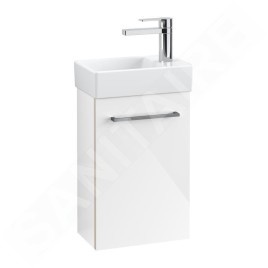 Villeroy & Boch Avento - Meuble-vasque, 340x514x202 mm, 1 porte, Crystal White A87601B4