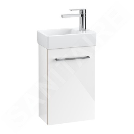Villeroy & Boch Avento - Meuble-vasque, 340x514x202 mm, 1 porte, Crystal White A87601B4