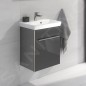 Villeroy & Boch Avento - Meuble-vasque, 430x514x352 mm, 1 porte, Crystal Grey A88700B1