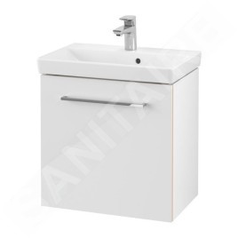 Villeroy & Boch Avento - Meuble-vasque, 530x514x352 mm, 1 porte, Crystal White A88801B4